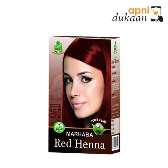 Marhaba Red Henna Powder 150gm Apni Dukaan