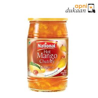 National Hot Mango Chutney 375g