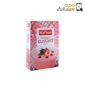 Rafhan Custard Powder - Strawberry 285g