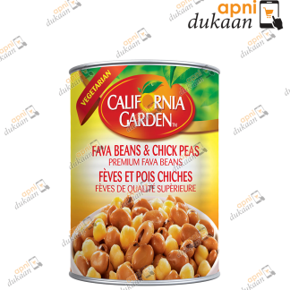 California Garden Fava Beans With Chickpeas