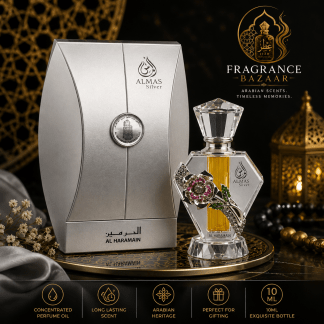 Almas Silver Concentrated Perfume Oil 10ml