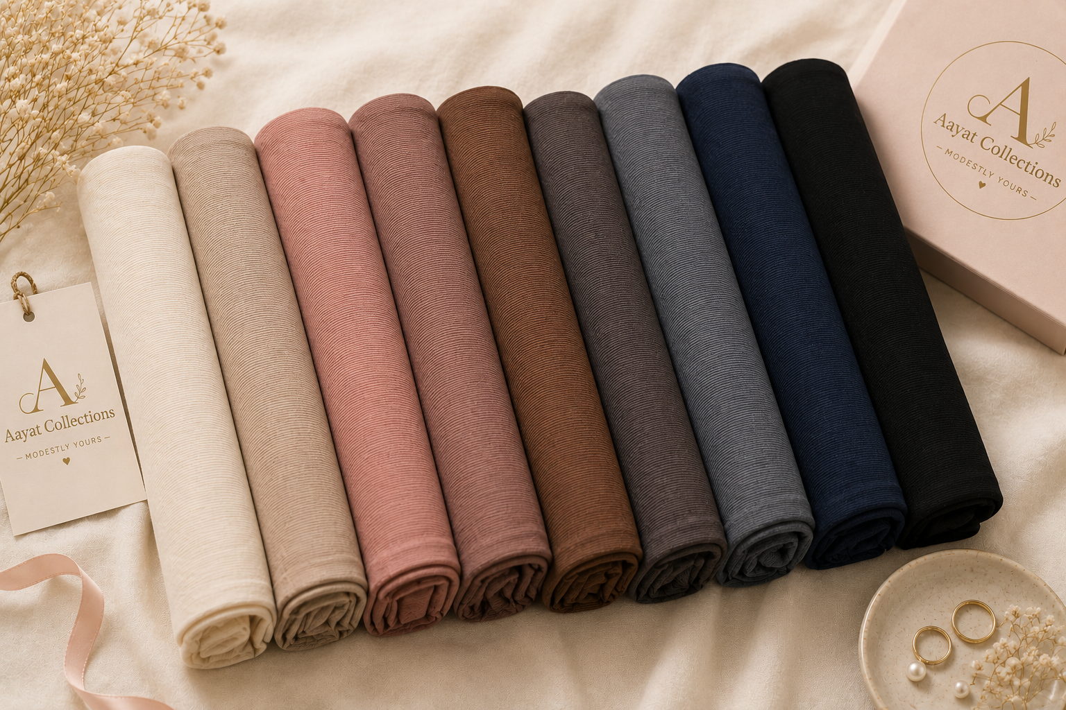 Bamboo Jersey Hijabs