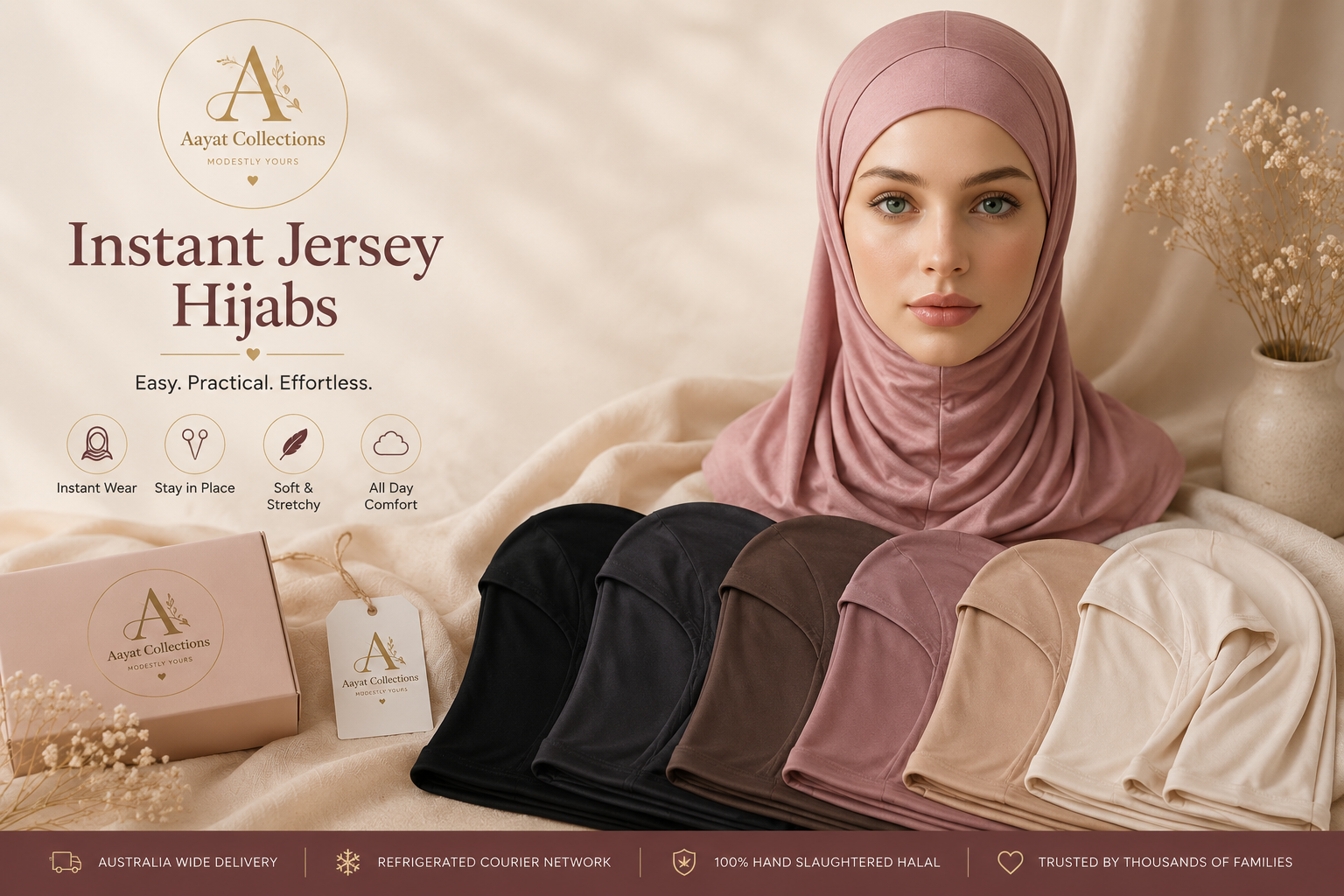 Instant Jersey Hijabs