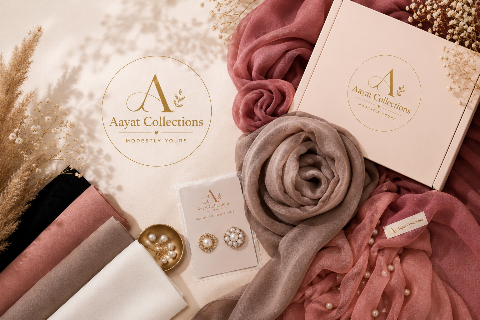 Aayat Collections premium hijabs and modest essentials