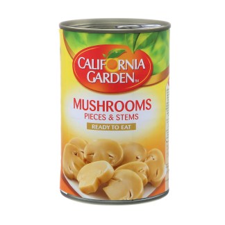 California Garden Mushroom Pieces and Stems