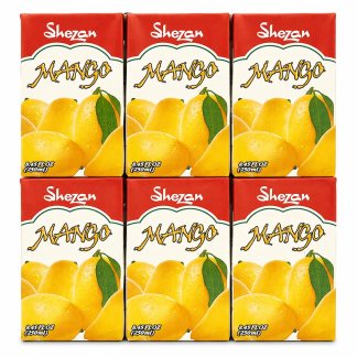 Shezan Mango Fruit Drink 250ml pack of 6