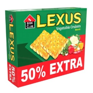 Bisk Club Lexus Vegetable Crackers 240g